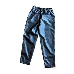 Leather pants fleece lined fall pants